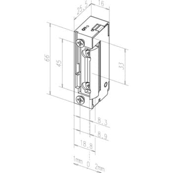 EFF-EFF 118F-A71 электромеханическая защелка