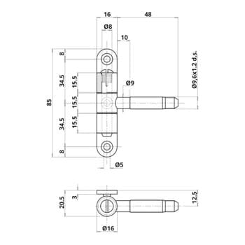 Otlav P08 16 петля