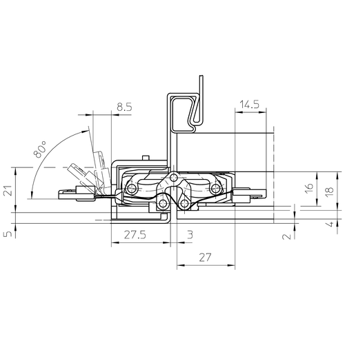 Петля скрытого монтажа Simonswerk TECTUS TE 240 3D Energy - фото 5