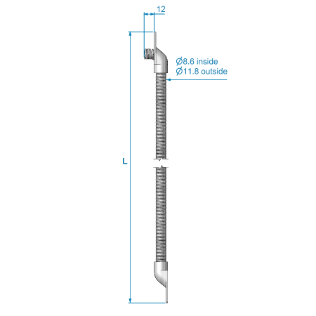 ROCA D8,6mm кабелепроход