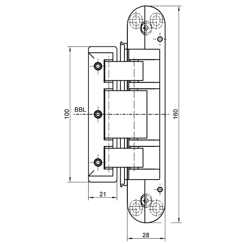 Петля для стеклянной двери Simonswerk TECTUSTE TEG 310 2D 80 - фото 8